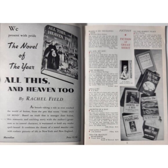 Vintage 1938 "A Christmas Bulletin Of The Best Books" catalogPowers Rare Mpls MN - Picture 7 of 16